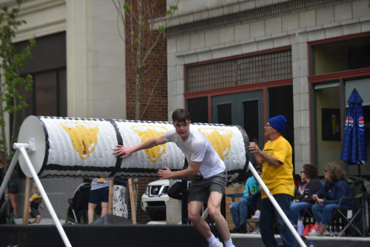 Sancomb Excels In Tough As Nails Like He Does On Basketball Court